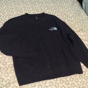 The North Face sweatshirt